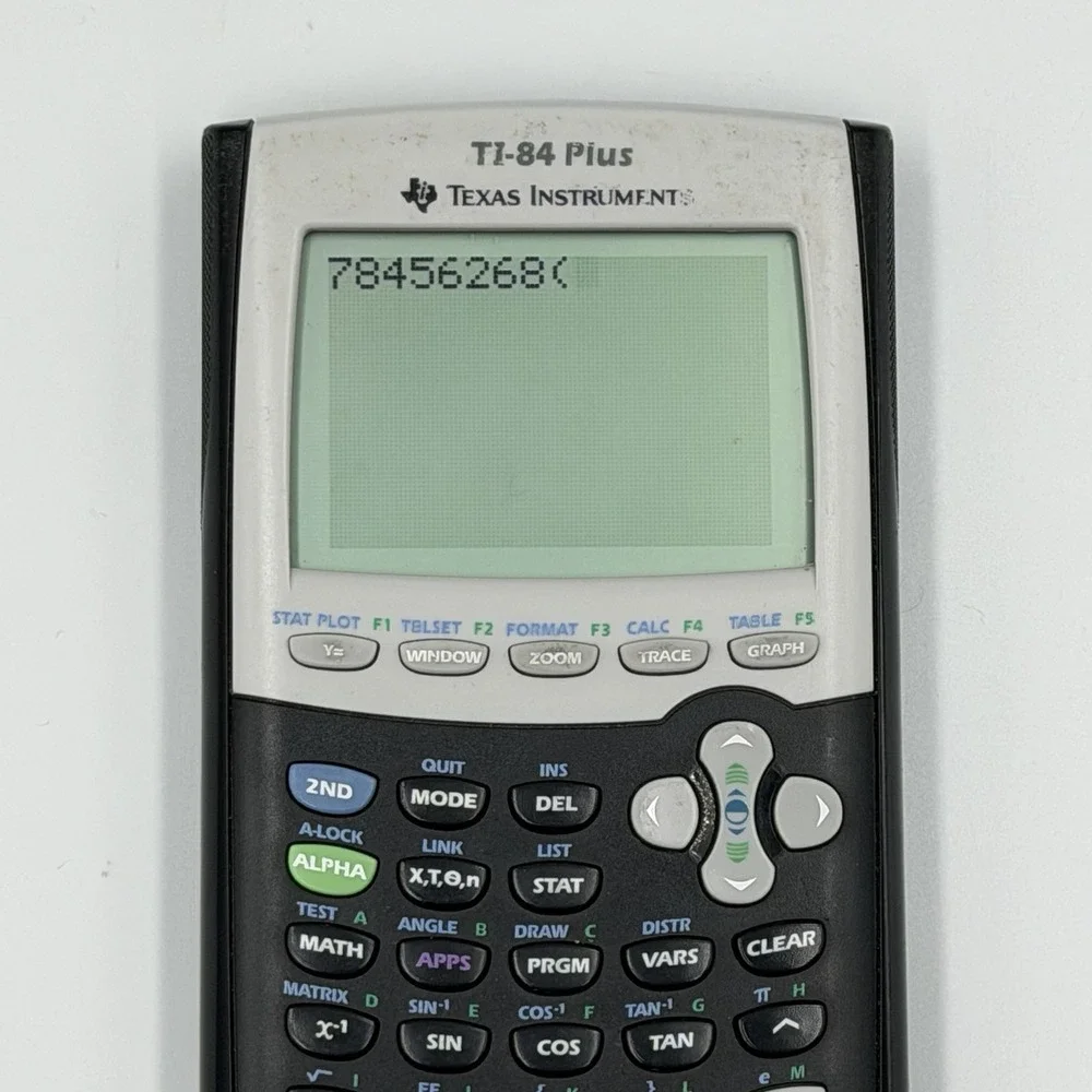 Used Texas Instruments TI-84‎ Plus Graphing Calculator w/ Cover - Tested